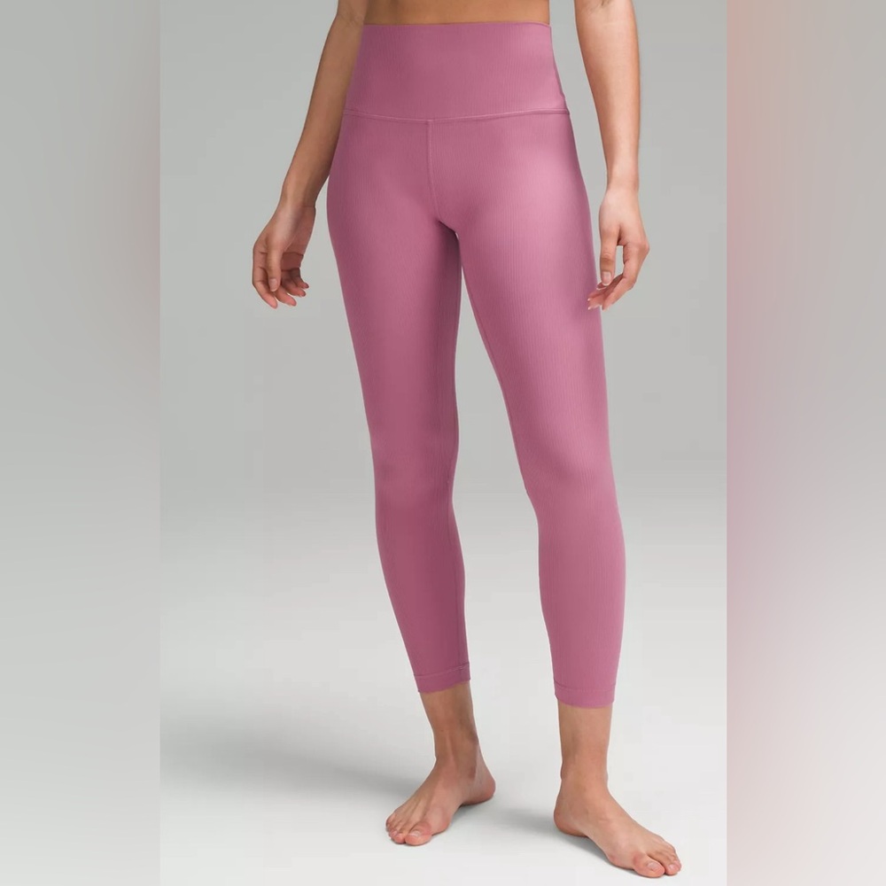 MUAVE LULU LEMON LEGGINGS